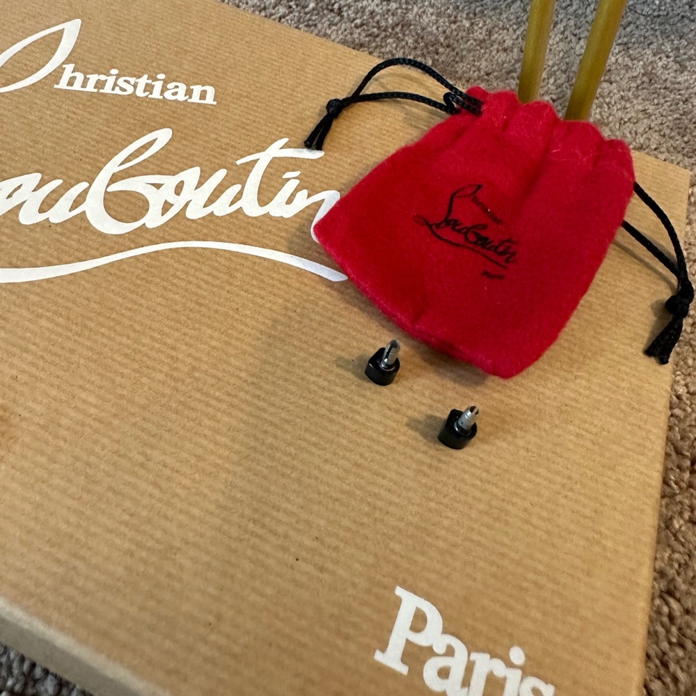 Christian Louboutin Black Pigalle Heels - Picture 12 of 15